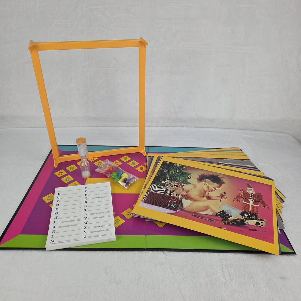 Vintage 1992 Picture Picture Board Game Golden Complete With Instructions - Picture 2 of 15